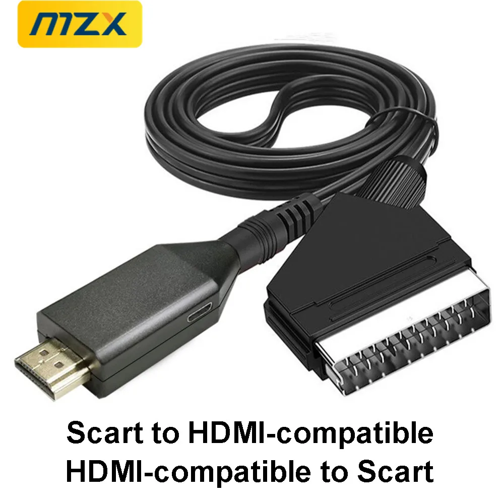 Scart To Hdmi - Convertidor de cable de Scart a