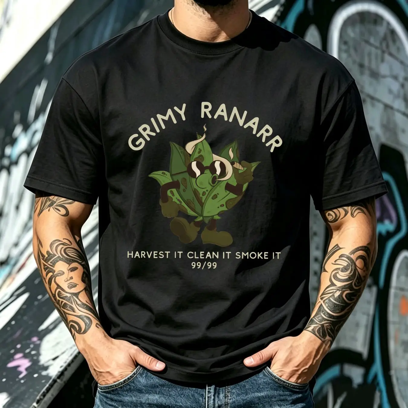 Camiseta lavada Grimy Ranarr C - Retro Gaming T Shirt reseña y precio
