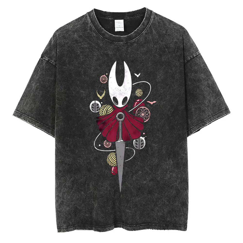 Washed Vintage Game Hollow Kni - Retro Gaming T Shirt reseña y precio