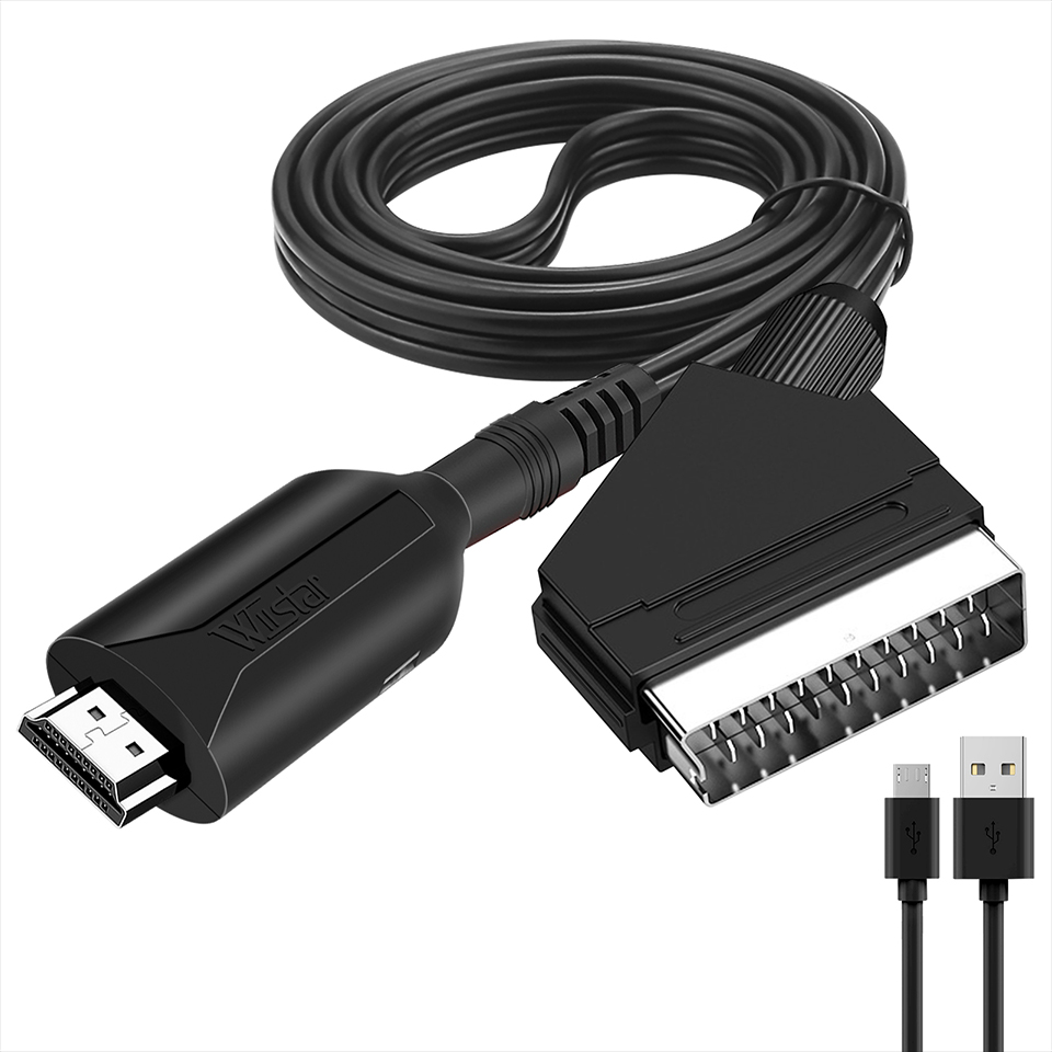 Convertidor de Cable Compatibl - Scart To Hdmi reseña y precio